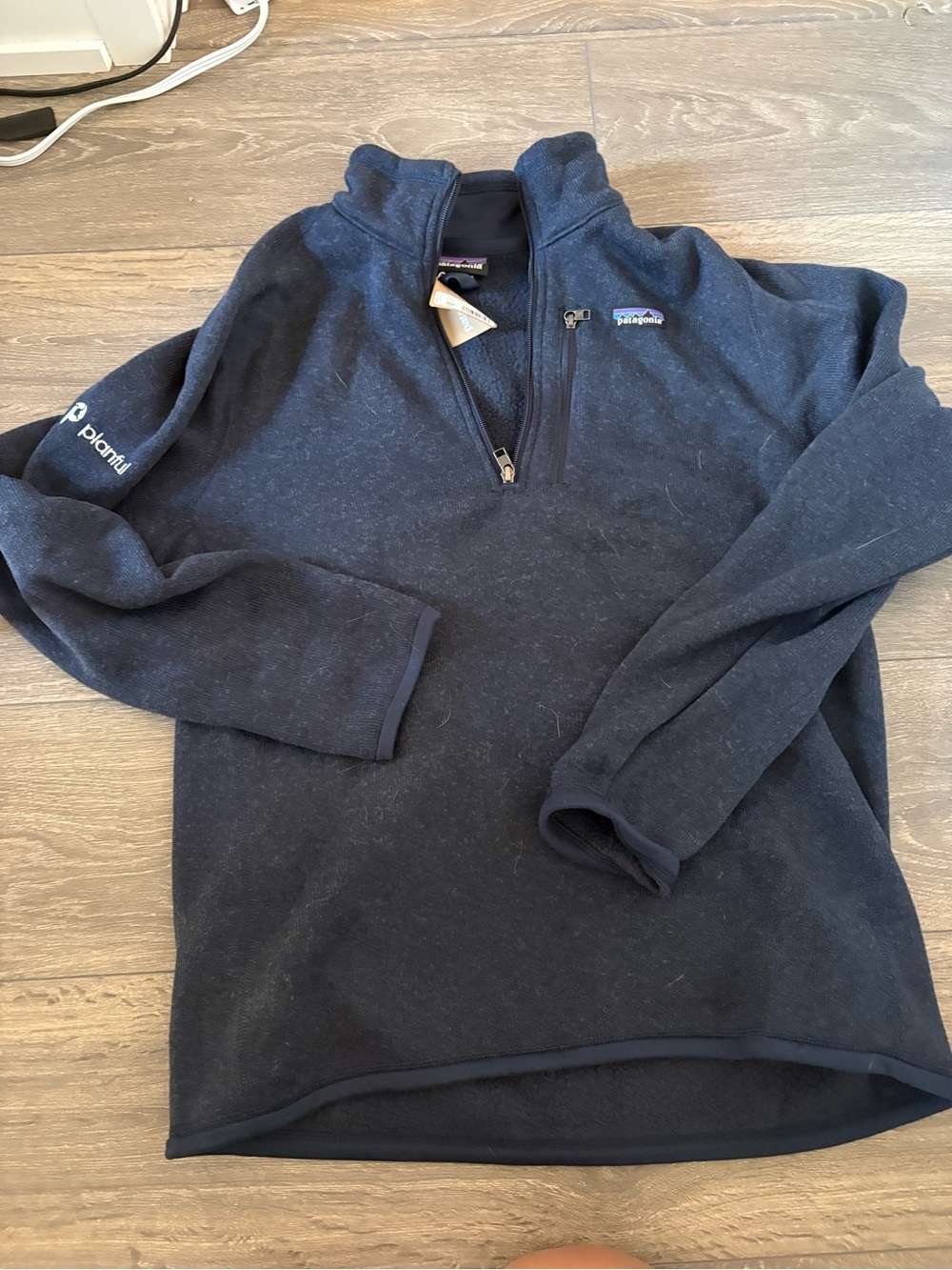 Patagonia Men's Better Navy Sweater 1/4-Zip